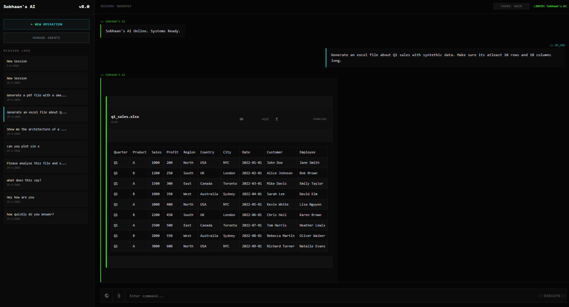 LocalLLM Chat Interface